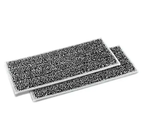 Set 2 lavete pentru suprafete rezistente la zgarieturi Karcher KV 4, 261 x 106 x 8 mm (Gri)
