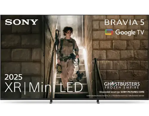 Televizor MiniLED Sony 139 cm (55inch) K55XR55, Ultra HD 4K, Smart TV, WiFi, CI+