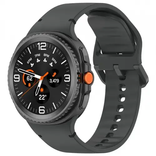 Curea Techsuit W079 pentru Samsung Galaxy Watch 8 Classic / Watch8 44mm / Watch 8 40mm, Negru