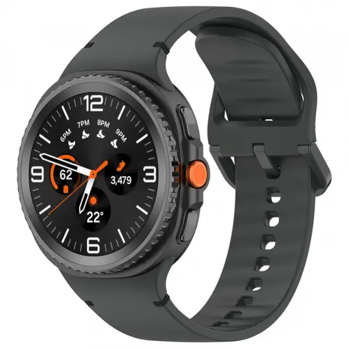Curea Techsuit W079 pentru Samsung Galaxy Watch 8 Classic / Watch8 44mm / Watch 8 40mm, Negru
