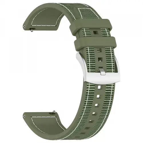 Curea Techsuit W051 pentru Huawei Watch / Xiaomi Watch Series, 22mm, Verde