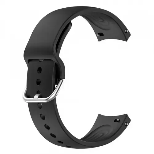 Curea Techsuit W003 pentru Huawei Watch / Xiaomi Watch Series, 22mm, Negru