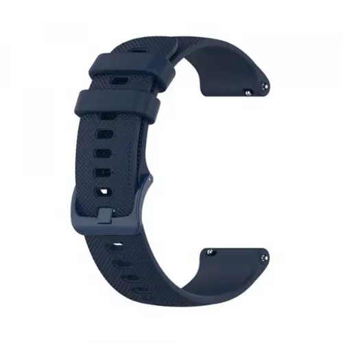 Curea Techsuit W006 pentru Samsung Galaxy Watch / Huawei Watch Series, 22mm, Albastru