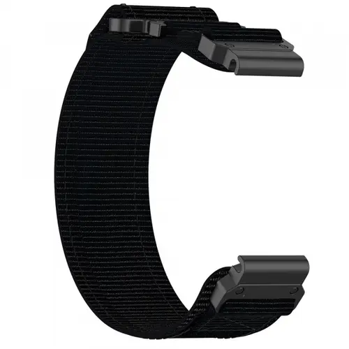 Curea Techsuit W057 pentru Garmin Watch Fenix Series, 26mm, Negru