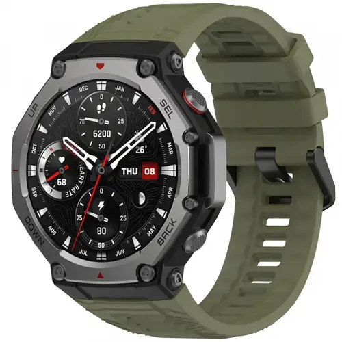 Curea Techsuit W067 pentru Amazfit T-Rex 3 (Verde)