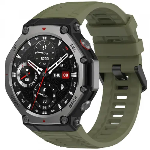Curea Techsuit W067 pentru Amazfit T-Rex 3 (Verde)