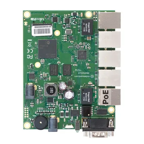 Placa de router Mikrotik RB450Gx4 5xGbe LAN