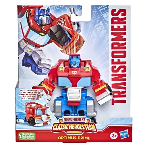 Robot transformabil  Hasbro  Transformers: Optimus Prime, 12cm, multicolor, 3 ani+