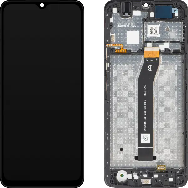 Display cu Touchscreen Xiaomi Redmi A3, cu Rama, Negru, Service Pack 5600010C3Y00