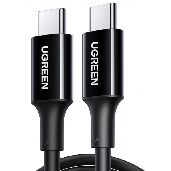 Cablu Date si Incarcare USB-C - USB-C UGREEN US300, 100W, 2m, Negru