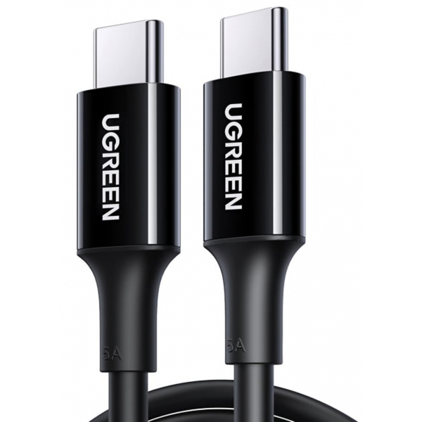 Cablu Date si Incarcare USB-C - USB-C UGREEN US300, 100W, 2m, Negru