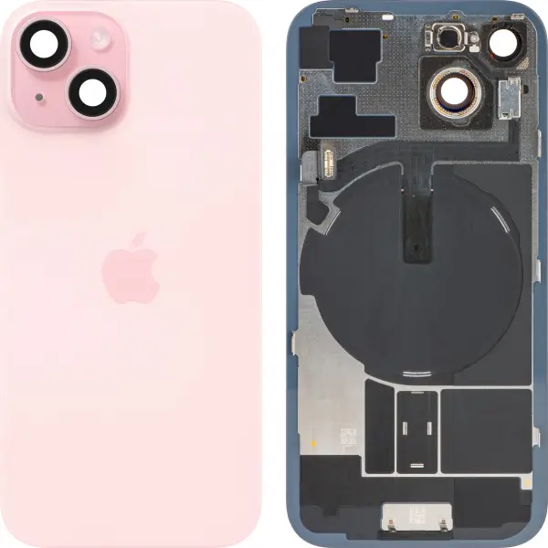 Capac Baterie Apple iPhone 15, Roz, Swap