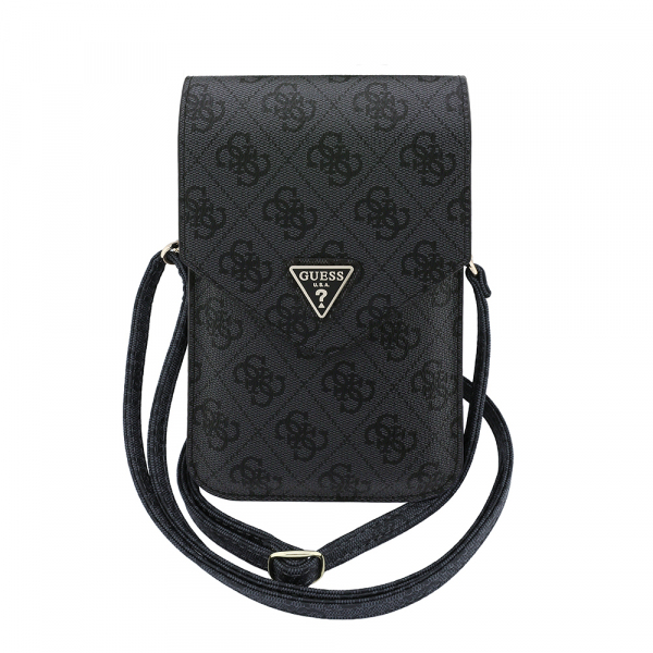 Geanta Universala pentru Telefon, Guess, Fliptok Triangle 4G, Neagra