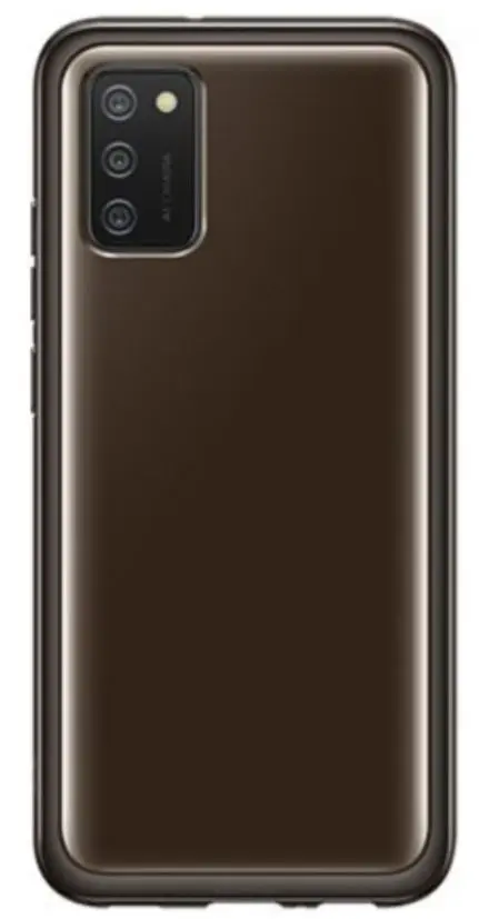 Protectie spate Samsung EF-QA038TBEGEU pentru Samsung Galaxy A03s (Negru)