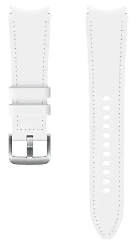 Curea de schimb Samsung ET-SHR89LWEGEU pentru Samsung Galaxy Watch 4/ 4 Classic, M/L (Alb)