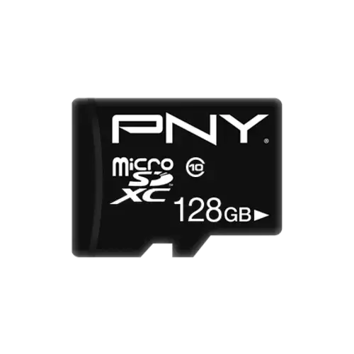 Card de memorie PNY Performance Plus, microSDXC, 128GB, Clasa 10