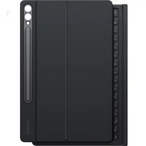 Husa de protectie Samsung Book Cover Keyboard pentru Galaxy Tab S10 Plus / S9 Plus / S9 FE Plus, Negru