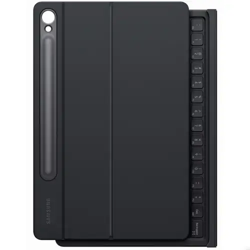 Husa de protectie Samsung Book Cover Keyboard pentru Galaxy Tab S9 / S9 FE, Negru