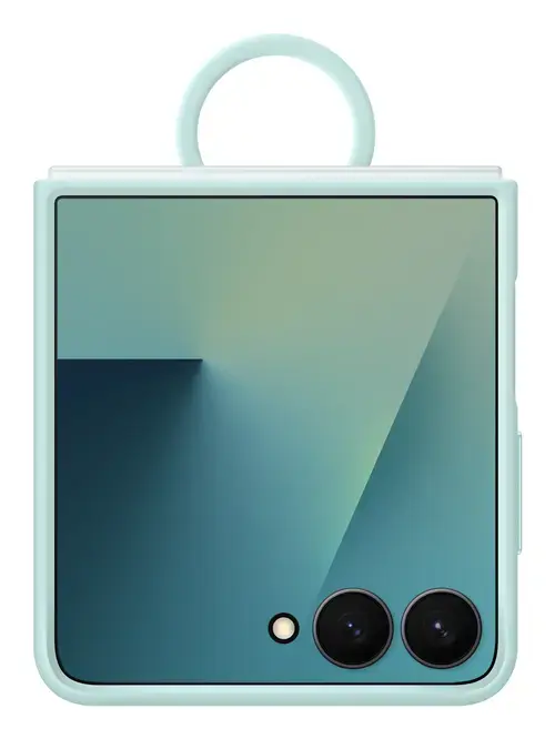 Husa Samsung Ring Case EF-PF766TMEGWW pentru Galaxy Flip7 (Verde)