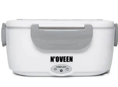 Cutie electrica pentru incalzirea pranzului Noveen LB310, 40 W, 1.1 L (Alb/Gri)