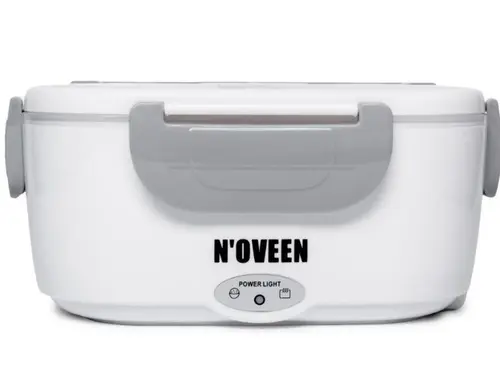 Cutie electrica pentru incalzirea pranzului Noveen LB310, 40 W, 1.1 L (Alb/Gri)