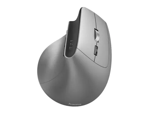 Mouse ergonomic Hama EMW-700, Wireless 2.4 GHz, Bluetooth (Gri)