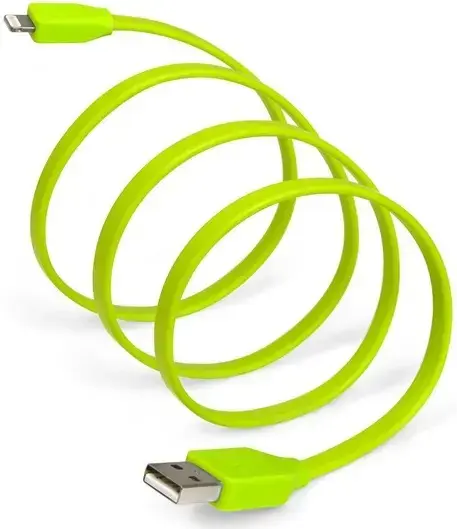 Cablu de date Tylt Gen II, Lightning, 1m (Verde)