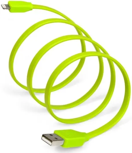 Cablu de date Tylt Gen II, Lightning, 1m (Verde)