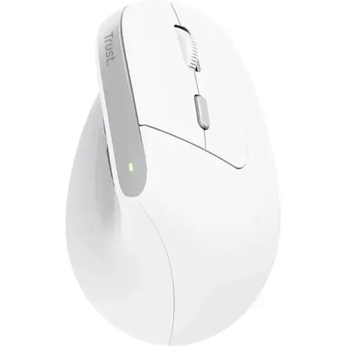 Mouse Optic Trust Bayo II, USB Wireless, 2400 DPI, Alb
