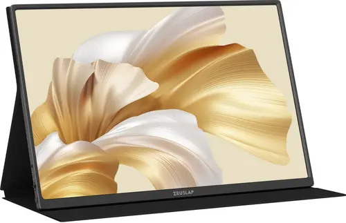 Monitor Portabil IPS LED Zeuslap 16inch P16K, WQXGA (2560 x 1600), Mini HDMI, USB-C (Negru)