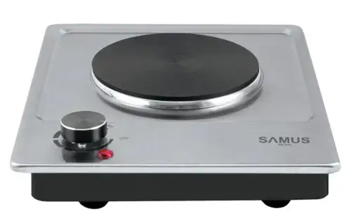 Plita electrica Samus PX301, 1 Arzator, 1500 W (Inox)