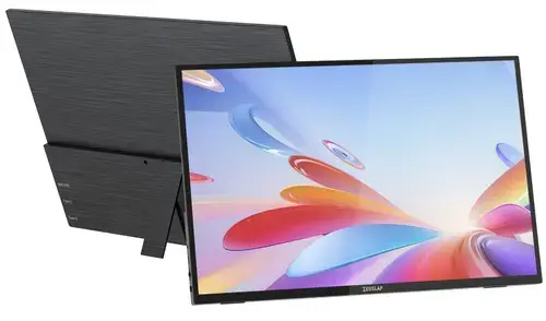 Monitor Portabil IPS LED Zeuslap 16inch P16ST, WQXGA (2560 x 1600), Mini HDMI, USB-C, Touchscreen (Negru)