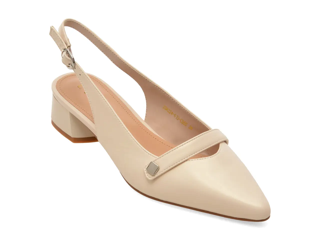Pantofi eleganti EPICA bej, 22461S, din piele naturala