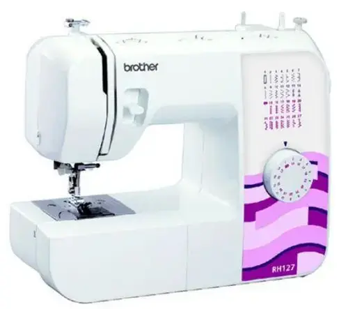 Masina de cusut electromecanica Brother RH127, 27 Cusaturi, 850 Imp/min (Alb)