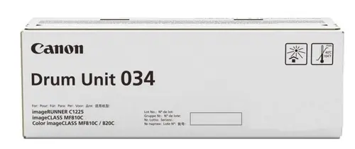 Unitate Cilindru Canon 034DR, 34000 pagini (Cyan)