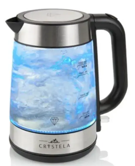 Fierbator de apa ETA ETA615390000, 2200 W, 1.7 L (Argintiu)