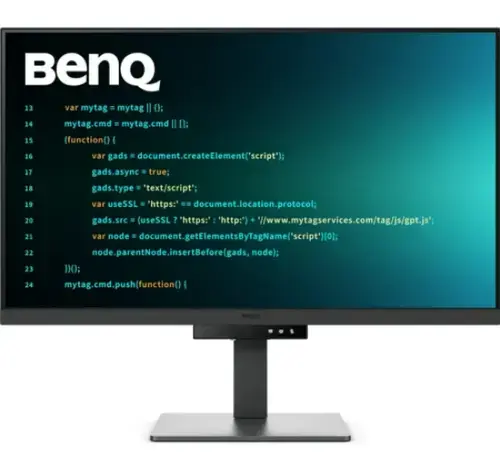 Monitor IPS LED BenQ 31.5inch RD320U, UHD (3840 x 2160), HDMI, DisplayPort, Boxe, Pivot (Gri)