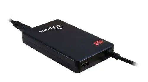Incarcator laptop Inter-Tech Argus NB-90SA, Universal, 90W (Negru)