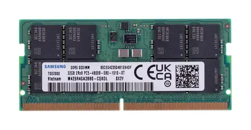 Memorie RAM laptop Samsung M425R4GA3BB0-CQK, 32GB (1x32), DDR5, 4800MHz, 1.1V, Bulk