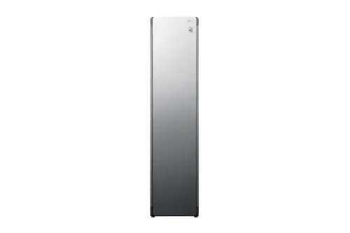 Dulap cu aburi LG Steam Wardrobe Styler S3MFC, 1850 W, Uscare haine, 3 umerase, Tehnologie TrueSteam, Wi-Fi, Oglinda (Argintiu)