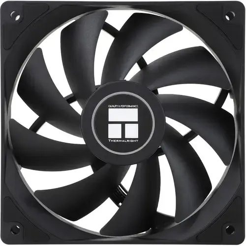 Ventilator Thermalright TL-C12C Extrem, 120mm, 1850 rpm, Dual Ball Brearing (Negru)