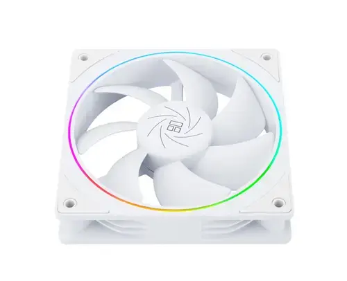 Set 3 ventilatoare Thermalright TL-S12, 120mm, 1500 rpm, ARGB (Alb)
