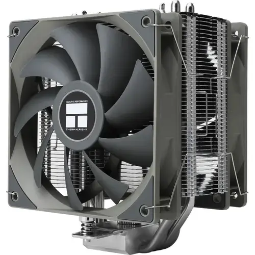 Cooler CPU Thermalright Assassin Spirit 120 Plus, 2x120mm, 1500 rpm (Gri/Negru)