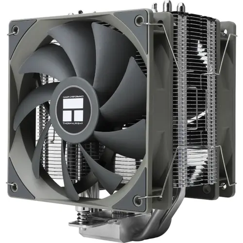 Cooler CPU Thermalright Assassin Spirit 120 Plus, 2x120mm, 1500 rpm (Gri/Negru)