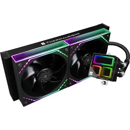 Cooler CPU Thermalright Frozen Infinity 240, 2 x 120mm, 2000 rpm, aRGB (Negru)