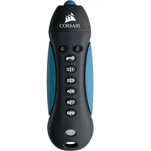 Memorie USB Corsair Flash Padlock3, 128GB, criptare hardware AES-256bit, shock resistant, USB 3.0