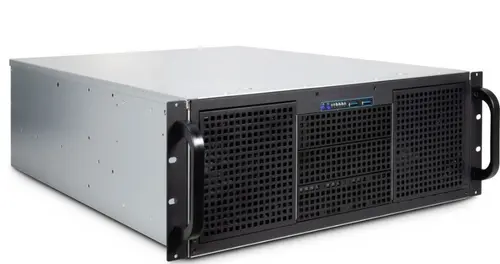 Carcasa Server Inter-Tech 4U-40255, 4U (Negru/Argintiu)