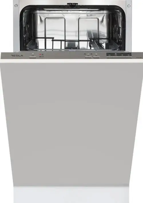 Masina de spalat vase incorporabila Tesla WDI461M, 9 Seturi, 4 Programe, Clasa E (Argintiu)