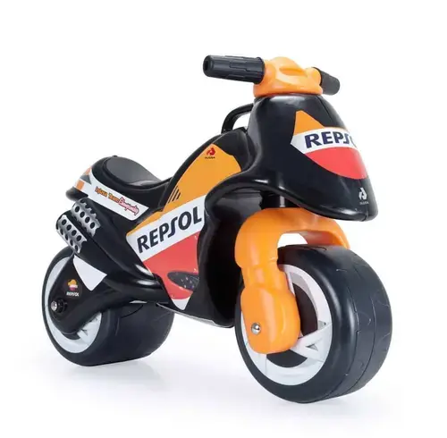 Motocicleta pentru copii tip ride-on Injusa  Repsol Neox, fara pedale, stabil si usor de utilizat, 18-36 luni
