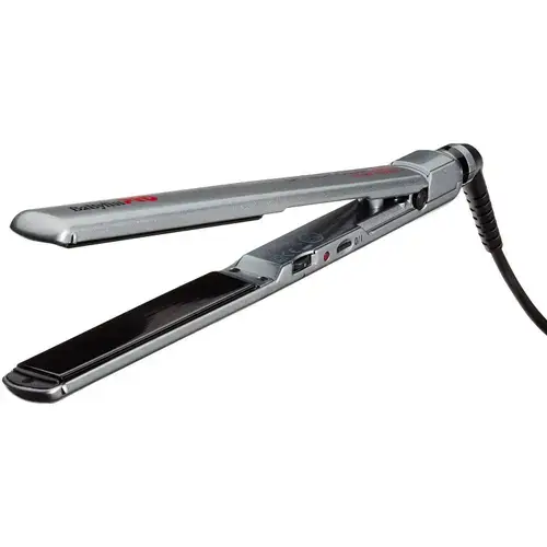 Placa de indreptat parul Profesionala BaByliss Pro 2072 Sleek Expert, placi XXL 24 x120 mm, 115°C-230°C, Nano-Titanium, Gri